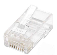 Intellinet 502344 conectores RJ-45 Transparente Policarbonato Cat6
