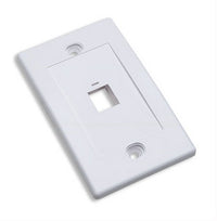 Intellinet Tapa para caja placas de pared y cubiertas de interruptor Blanco Convencional Universal Módulo Keystone