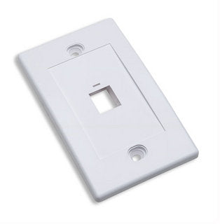 Intellinet Tapa para caja placas de pared y cubiertas de interruptor Blanco Convencional Universal Módulo Keystone