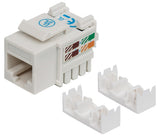 Intellinet JACK RJ45 CAT5E KEYSTONE DE IMPACTO BLANCO módulos de conectores de red Plano Blanco RJ-45 Hembra