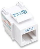 Intellinet JACK RJ45 CAT6 KEYSTONE DE IMPACTO BLANCO módulos de conectores de red Plano Blanco RJ-45 Hembra