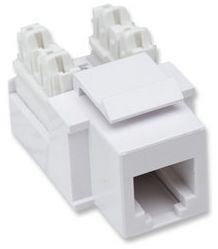 Intellinet JACK RJ11 RJ12 KEYSTONE DE IMPACTO BLANCO módulos de conectores de red Plano Blanco RJ-11 RJ-12