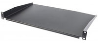 Intellinet Étagère cantilever 19", 1U, profondeur 300 mm, non ventilée, charge max. 25 kg, noire, garantie trois ans Rack Cajón metálico para rack Negro Acero 25 kg