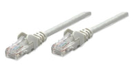 Intellinet Cable de red Cat6, UTP Cable Gris 1 m Cat6 U/UTP (UTP)