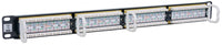 Intellinet Panneau de brassage Cat6, UTP, 24 ports, 1U, noir paneles de parcheo Ethernet rápido, Gigabit Ethernet 24 RJ-45 U/UTP (UTP)