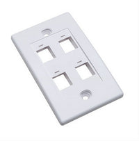 Intellinet Tapa para caja placas de pared y cubiertas de interruptor Blanco Plástico Convencional Universal
