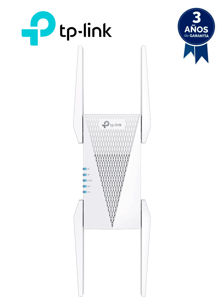 TP-Link RE815XE sistema Wi-Fi Mesh (Wi-Fi en malla) Tribanda (2.4 GHz / 5 GHz / 6 GHz) Wi-Fi 6