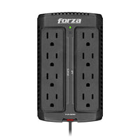 Forza Regulador Automático de Voltaje 900VA/450W 8 Salidas