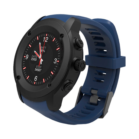 Ghia Smart Watch Draco /1.3 Touch/ Heart Rate/ Bt/ Gps/ Gac-140 /Color Azul FullOffice.com