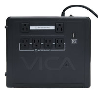 NO BREAK UPSVICA 900VA/500W 6TOMAS, 1 PUERT USB, PANTALLA LCD, PROTECCIÓN SOBRETENSIÓN