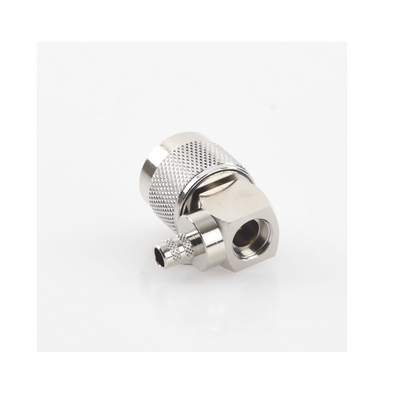 RFN-1009-X-04 - Rf Industries,Ltd Conector N Macho en Ángulo Recto / Anillo Plegable / Cables RG-8/X, LMR-240