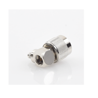 RFN-1009-X-04 - Rf Industries,Ltd Conector N Macho en Ángulo Recto / Anillo Plegable / Cables RG-8/X, LMR-240