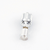 RFU-507-ST - Rf Industries,Ltd Conector UHF Macho / Anillo Plegable / Bronce Plateado RFU-507-ST