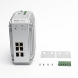 RG-NIS3100-4GT2SFP-HP - Ruijie Switch Industrial PoE / 4 Puertos Gigabit 802.3af/at / 2 Puertos SFP