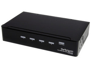 Divisor HDMI de 4 puertos con amplificador, 4K Ultra HD, 3D, HDCP 2.2
