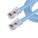 ROLLOVERMM6 - StarTech.com Cable de 1,8m Rollover de Consola Cisco - RJ45 Macho a Macho Cable Azul 1,8 m RJ-45 RJ-45