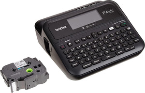 Brother PTD610BT impresora de etiquetas Transferencia térmica 180 x 360 DPI 30 mm/s Inalámbrico y alámbrico TZe Bluetooth QWERTY