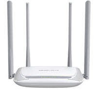 Mercusys MW325R router inalámbrico Ethernet rápido Banda única (2,4 GHz) Blanco, Wi-Fi 4 (802.11n), Router de mesa