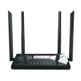 Netis System NC65 router inalámbrico Ethernet rápido Doble banda (2,4 GHz / 5 GHz) Negro, Wi-Fi 5 (802.11ac), Enrutador de escritorio / poste