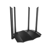 Tenda AC8 router inalámbrico Gigabit Ethernet Doble banda (2,4 GHz / 5 GHz) Negro, Wi-Fi 5 (802.11ac), Router de mesa