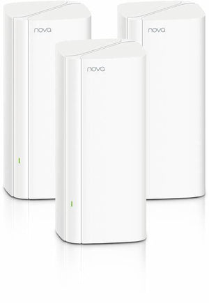 TENDA Router MX12-3, 1200 Mbps, 4 Puertos LAN, WiFi Dual-Band