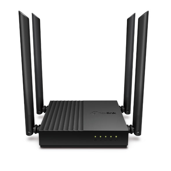 ARCHERC64 - Router Inalámbrico / AC1200 / Doble Banda / MU-MIMO 2x2 / 4 Puertos LAN Gigabit / EasyMesh / Beamforming