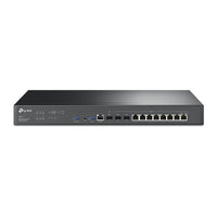TP-Link Omada ER8411 Router Si Si IEEE 802.1Q Gigabit Ethernet