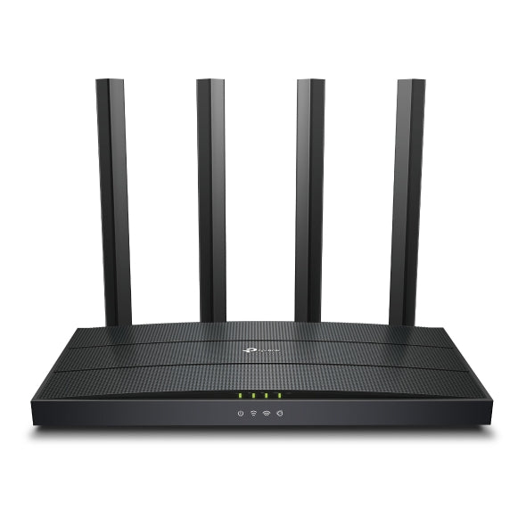 ARCHERAX12 - Router Wi-Fi 6 / AX1500 / 1 Puerto WAN Gigabit / 3 Puertos LAN Gigabit / 4 Antenas / OneMesh / MU-MIMO 2x2 / OFDMA