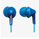 Panasonic RP-HJE125PP Auriculares Alámbrico Intra auditivo Música Azul, 10 - 24000 Hz