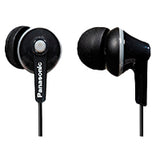 Panasonic RP-HJE125PP Auriculares Alámbrico Intra auditivo Música Negro, 10 - 24000 Hz