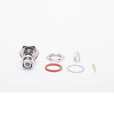 RP-1212-C - Rf Industries,Ltd Conector TNC Hembra Inverso / Chasis Anillo Plegable / Cable RG-58/U
