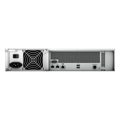 Synology RackStation RS2423+ servidor NAS o de almacenamiento Bastidor (2U) Ryzen Embedded V1780B 8 GB DDR4 0 TB DiskStation Manager Negro, Gris