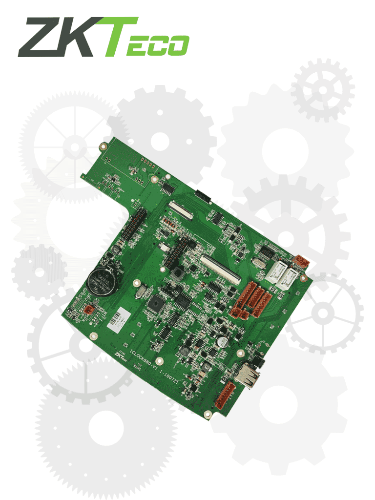 Tarjeta Principal iClock880 Capacidad 1500 Usuarios Clave 74078