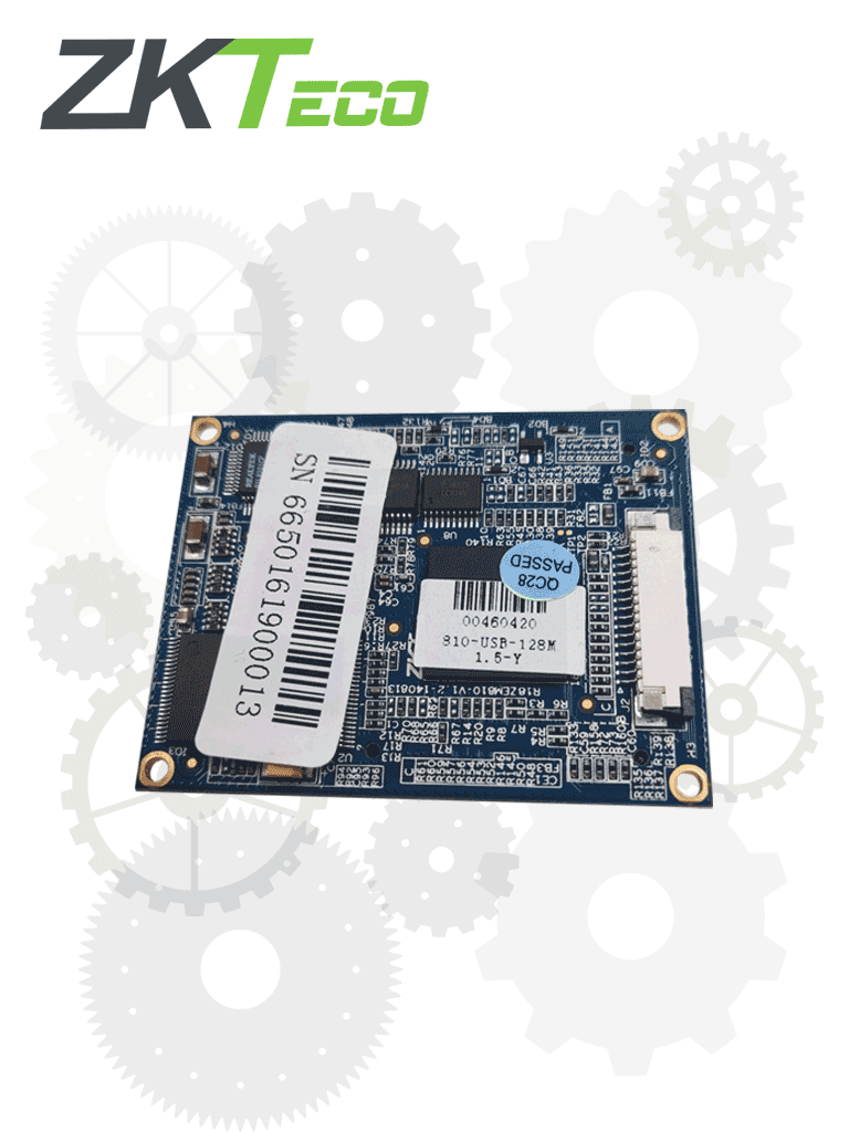 Tarjeta ZK ZEM810 para Control de Acceso con Tecnología VF600 y Conectividad WiFi -71054