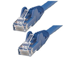 Cable de Red StarTech Cat 6, 1.0 m, RJ45 (M) a RJ45 (M), Color Azul, Alta Velocidad