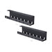 S2MB-DESK-CABLE-TRAY - StarTech.com Paquete de 2 - Bandeja de Gestión de Cables para Debajo del Escritorio - Longitud de 53cm por Bandeja - Adm