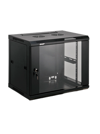 Gabinete de Pared de 12U Fijo, 60kg, 60x60x63.5 cm
