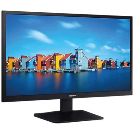 Monitor Samsung LED 19" Plano FHD Resolución 1366x768 Panel VA con Tecnología Eye Comfort