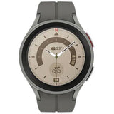 Watch 5 Pro Samsung Galaxy Bluetooth Pantalla Super AMOLED 1.4" 45mm Resolución 450x450 Color Gris