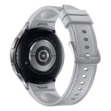 Smartwatch Samsung Galaxy Watch 6 Bluetooth 47mm Super AMOLED 480x480 Plata, Resistente al Agua 50m, Monitor de Ritmo Cardíaco