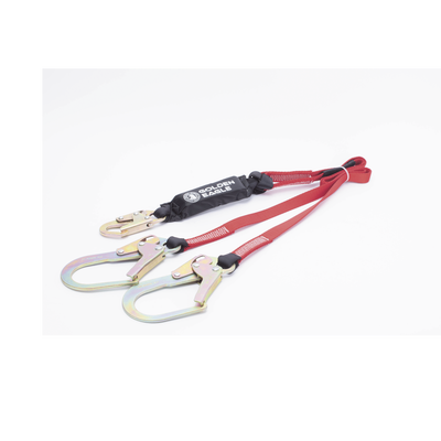 SAWDG18 - Varios Cable Amortiguador de Caída / Doble Gancho de Sujeción / 1.83 m (6 ft) SAWDG18