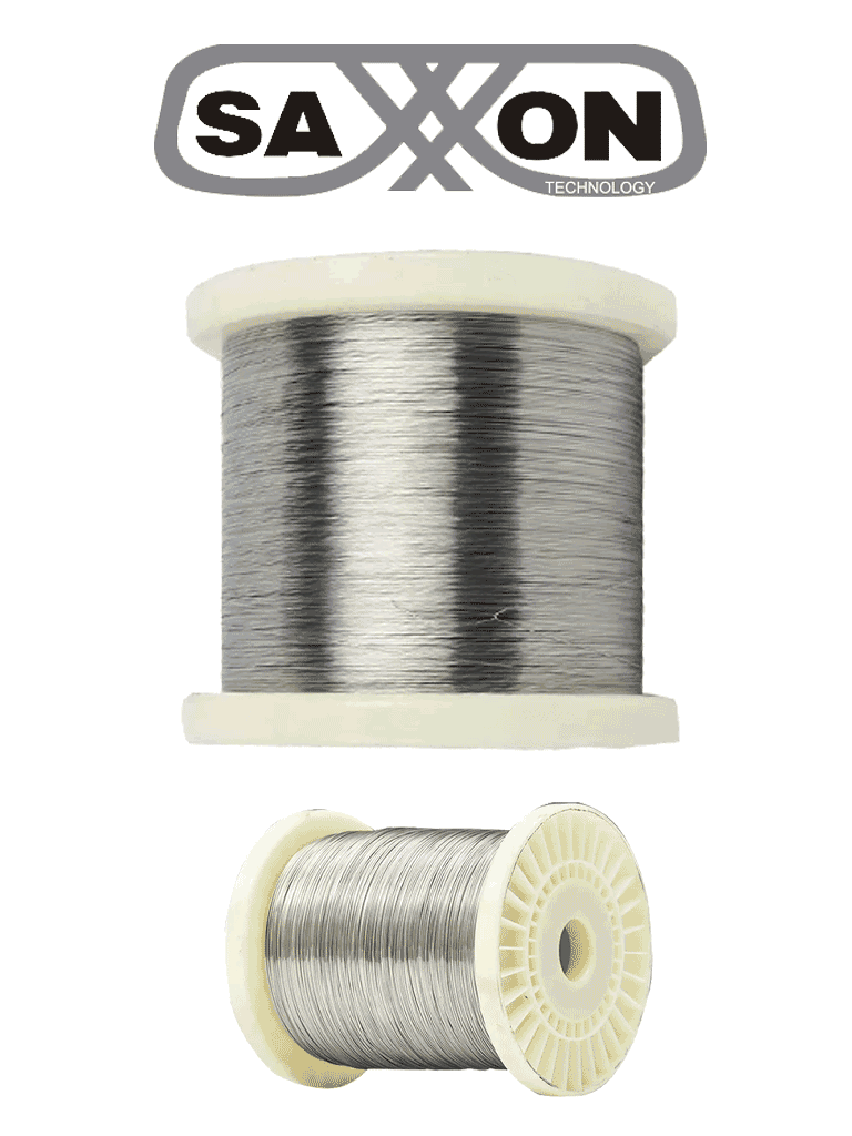 Bobina de Alambre de Aluminio Calibre 16 AGW de 1.29mm, Resistente a la Corrosión, Ideal para Cerco Eléctrico - 500 mts