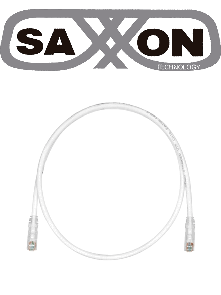 PATCH CORD UTP CAT 5E BLANCO 1M 28 AWG - Cable de Red Ethernet 1 Metro
