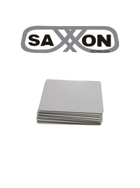 Saxxon SAX-DUAL03 etiqueta RFID Blanco Cloruro de polivinilo (PVC)