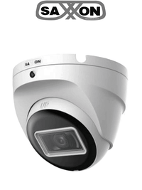 SAXXON Cámara Turret 2MP SUA-HAC-T20M-0280B, 1080P, Lente 2.8mm, 100° Apertura