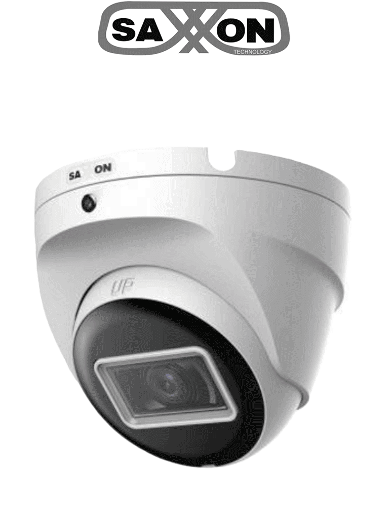 SAXXON Cámara Turret 2MP SUA-HAC-T20M-0280B, 1080P, Lente 2.8mm, 100° Apertura