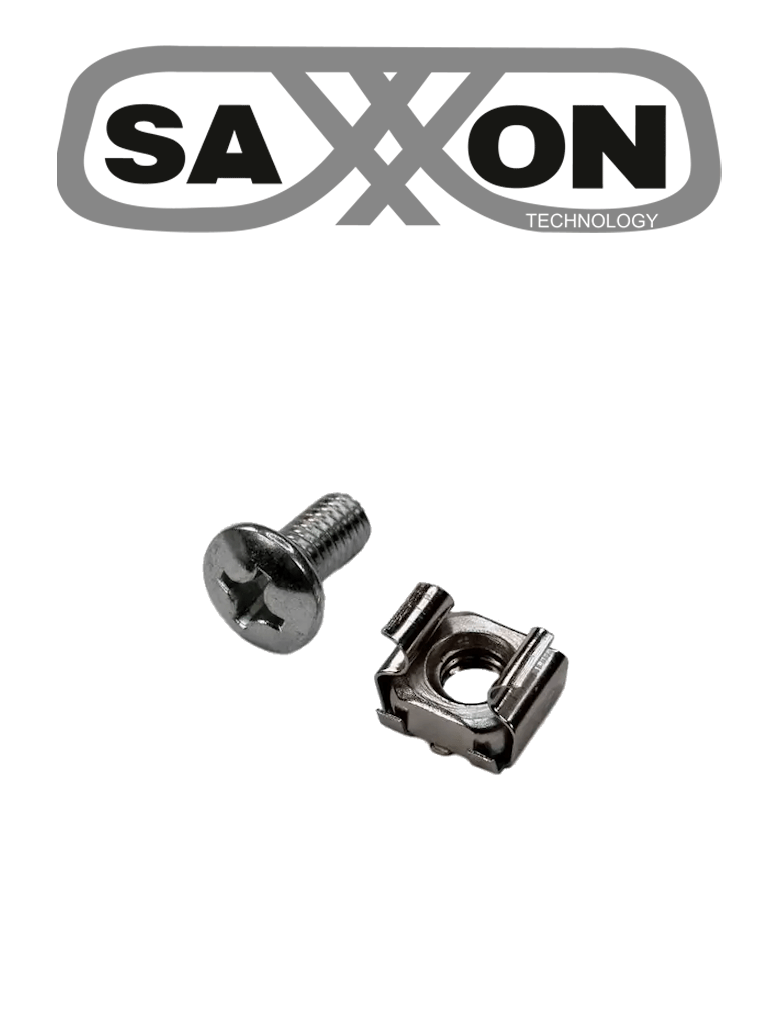 Tornillos de Acero Inoxidable para Rack 12-24, Bolsa de 50 pz