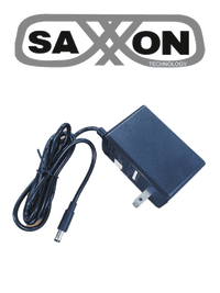 Fuente de Poder Regulada SAXXON 12Vcc 1.5A Conector Macho 100-240V - CCTV, Acceso, Asistencia