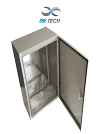 Gabinete metálico para uso exterior IP65, 600x400x200 mm, NEMA 4