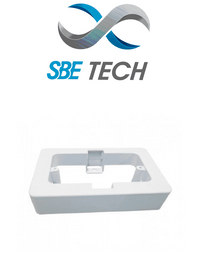 SBE TECH Caja Universal PVC SBE-CUNIV, 2X4, Fácil Instalación, Limpieza Rápida